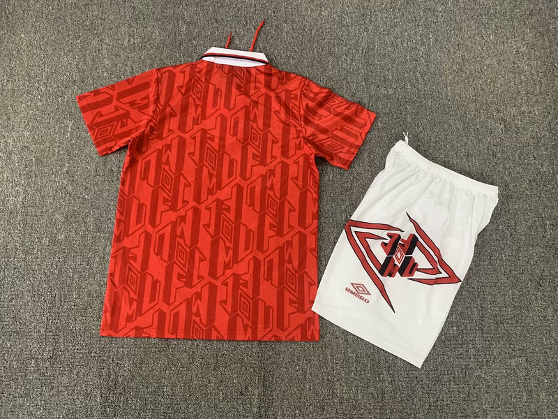 92-94 Manchester United home retro kid kit