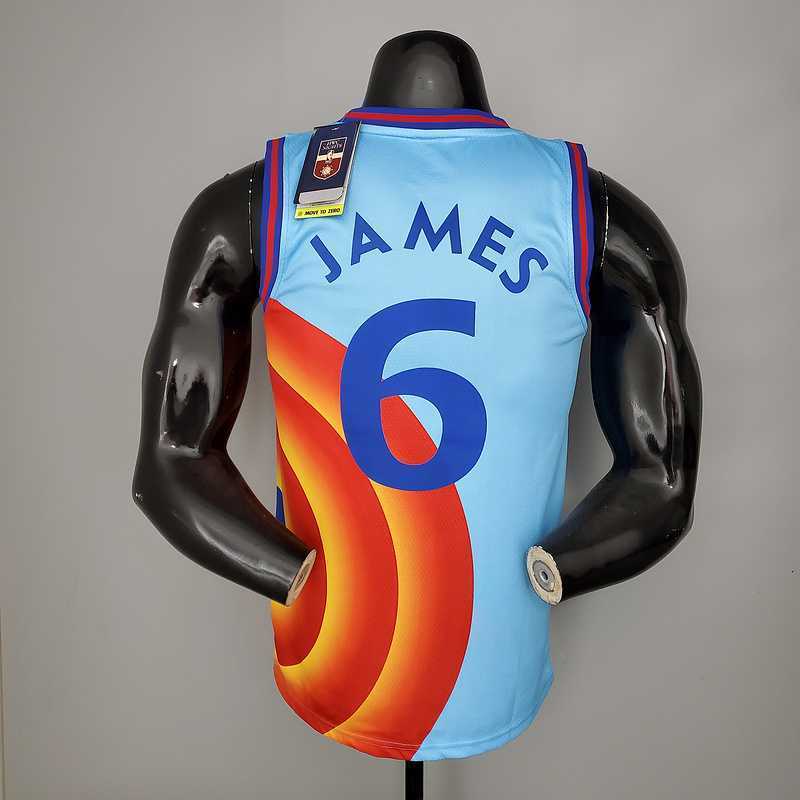 James#6 Slam dunk version blue