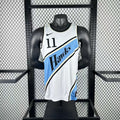 Season 2025 Atlanta Hawks White No. 11 YOUNG NBA Jersey