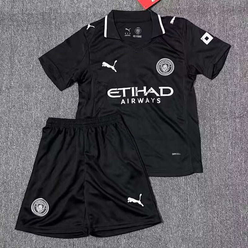 25-26 Manchester City 3rd Kids Kit(Picture Version)