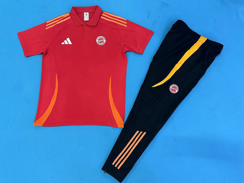 25-26 Bayern red POLO suit