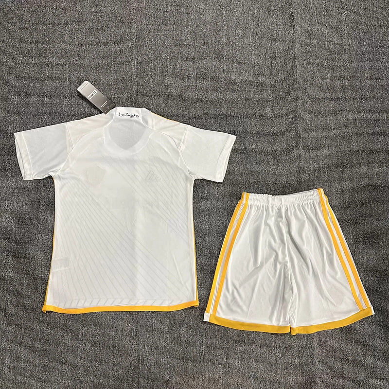 24-25 LA Galaxy home white kid kit