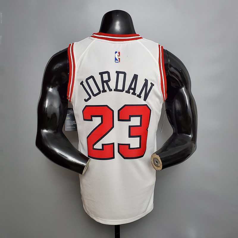 Jordan #23 Chicago Bulls white