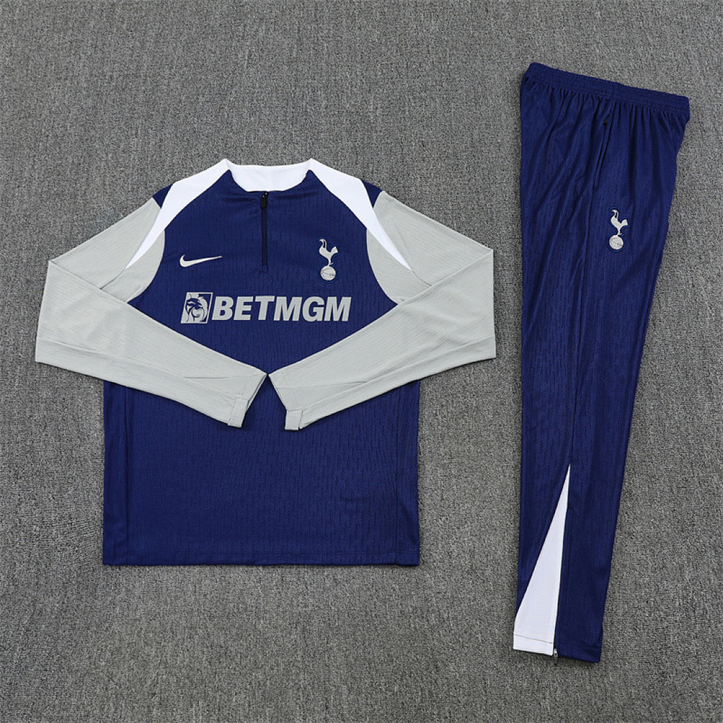 Tottenham Blue 2025/26 training shirt half zip