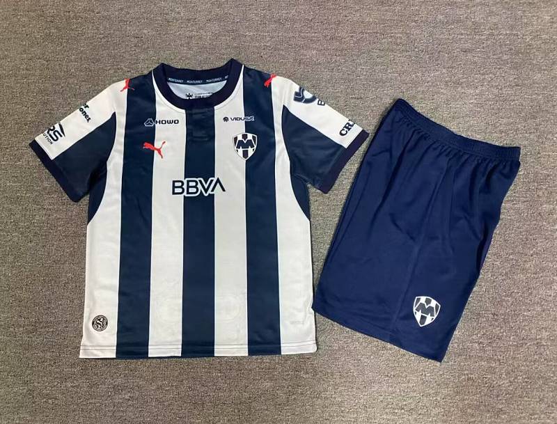 26-27 Monterrey Leagues Cup Home Kids — Jsonwang 26/27