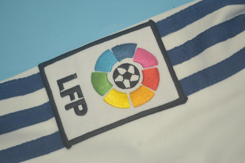 2001 Real Madrid home long sleeve