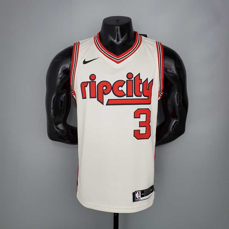 McCOLLUM#3 Portland Trail Blazers Beige