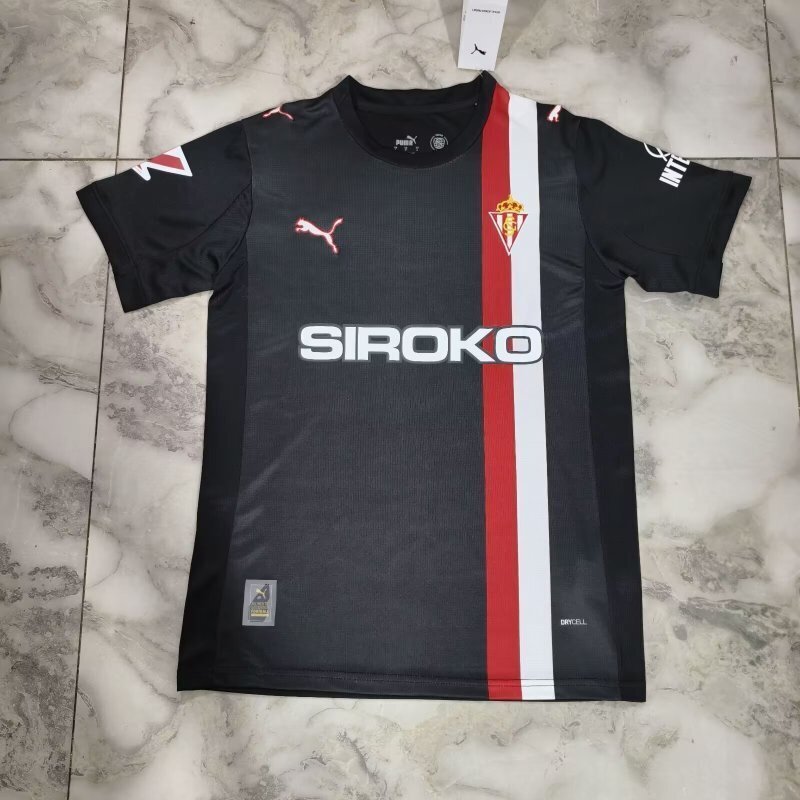 25-26 Sporting de Gijon Away jersey size S-2XL