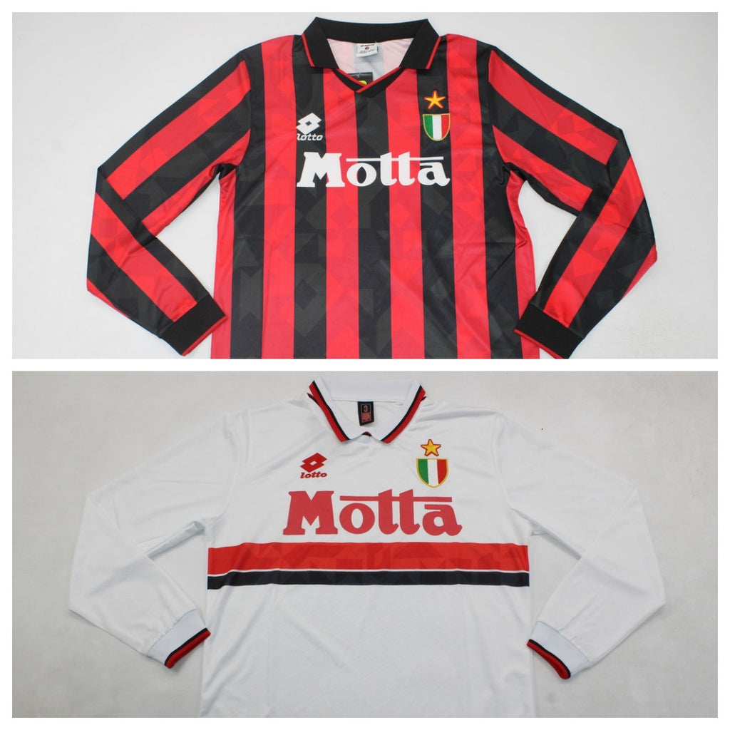 MILAN 93-94 Manga larga — Club Retro
