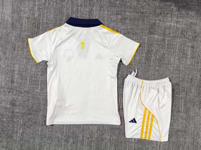 25-26 Al Nassr third Away Kid kit soccer jersey
