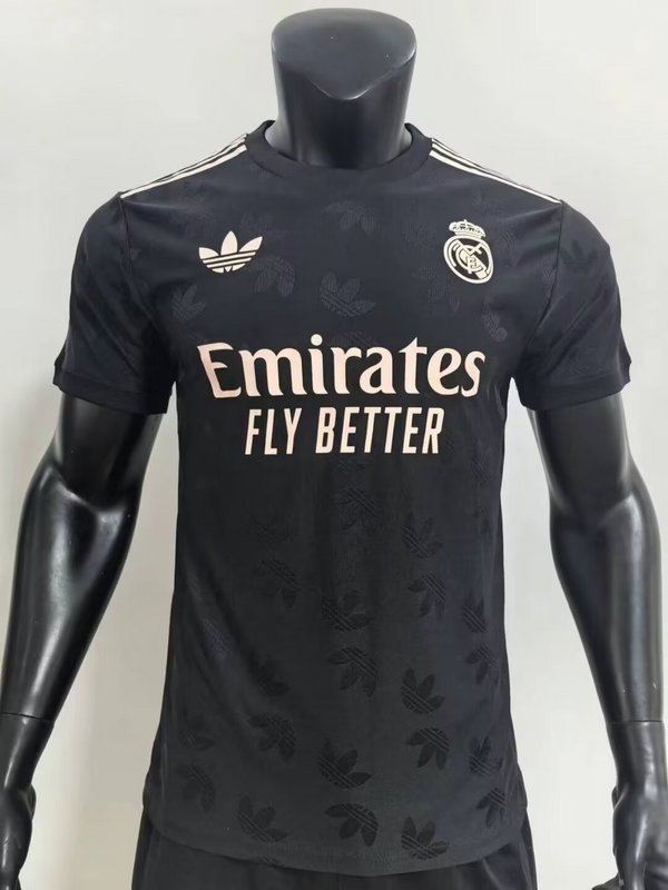 24-25 Real Madrid Black training player version jersey