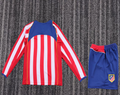 04-05 Atletico Madrid home long sleeve retro kid kit
