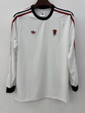 MNU 2025/26 Retro Model White jersey Long Sleeve S-2XL
