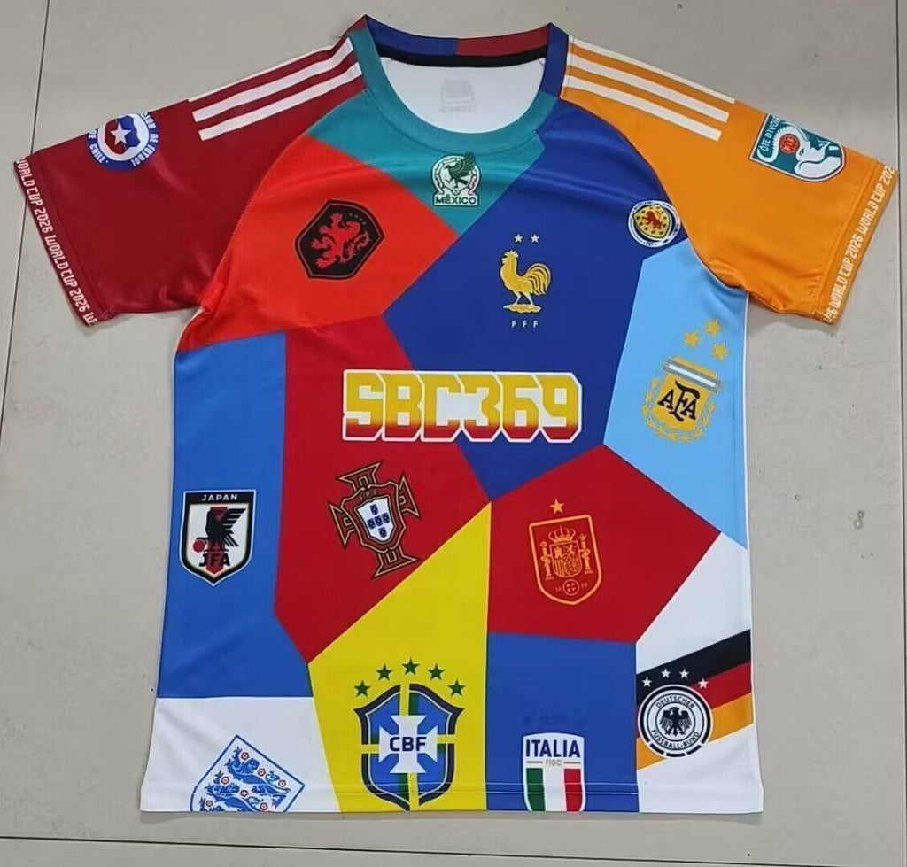 Mens 2026 World Cup Combined Special Jersey S-XXL