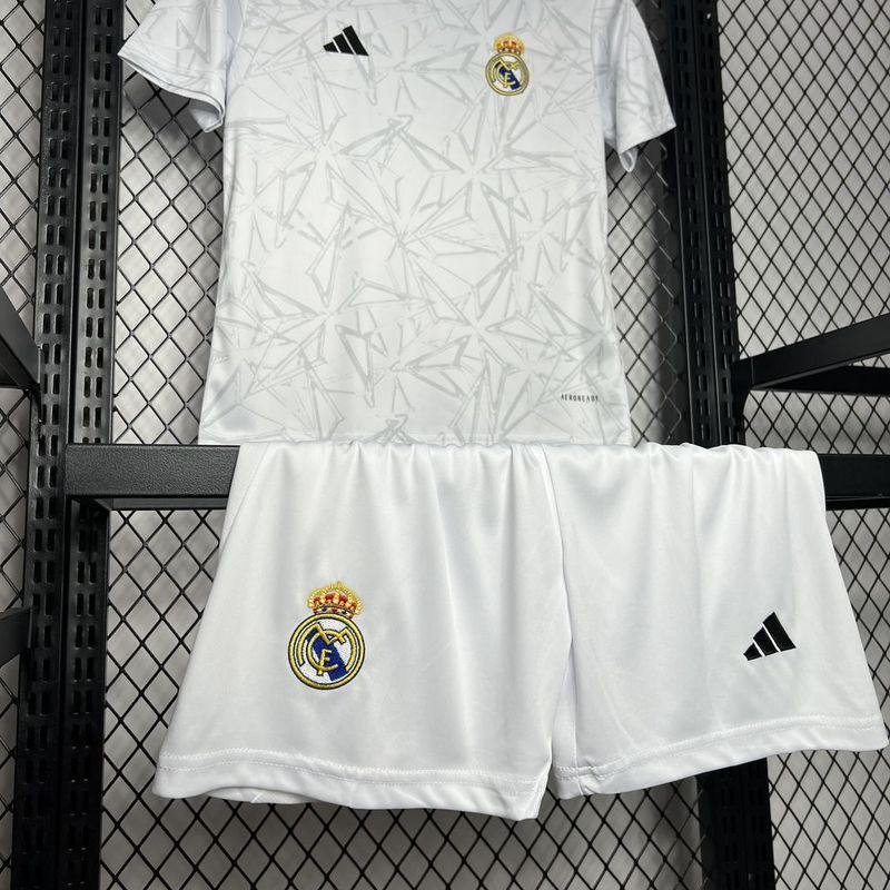 24-25 Real Madrid Pre-match training Kids Kit
