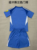 25-26 Newcastle United GK blue kid kit