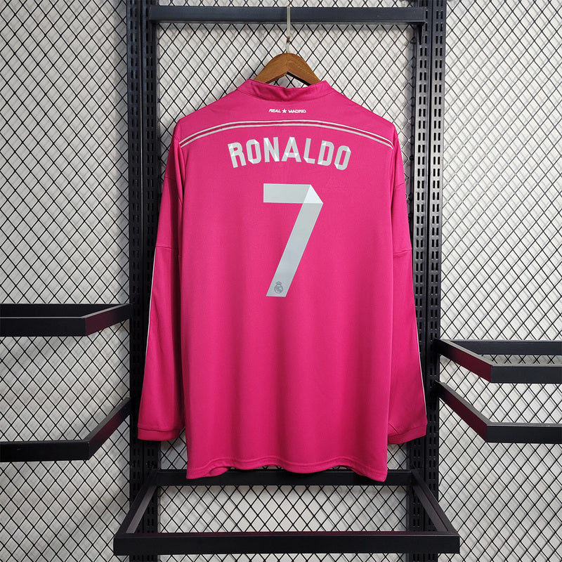 14-15 Real Madrid away long Sleeve