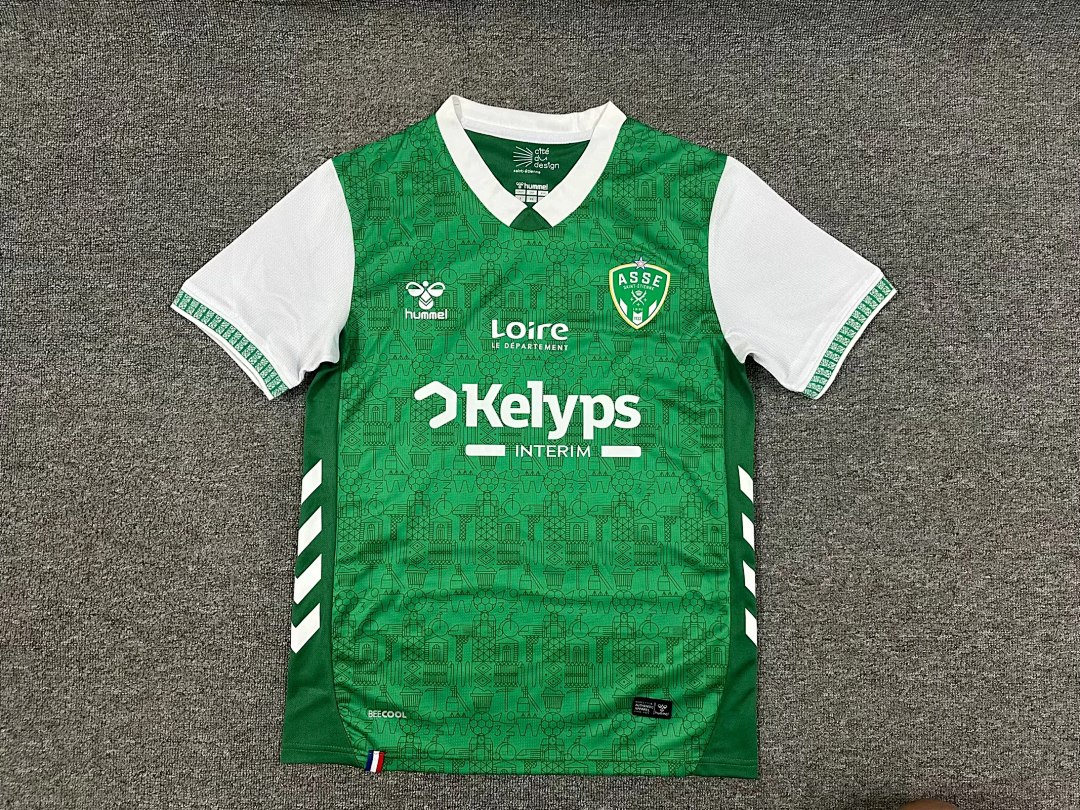 Saint-Étienne 2025/26 Home Jersey size S-4XL