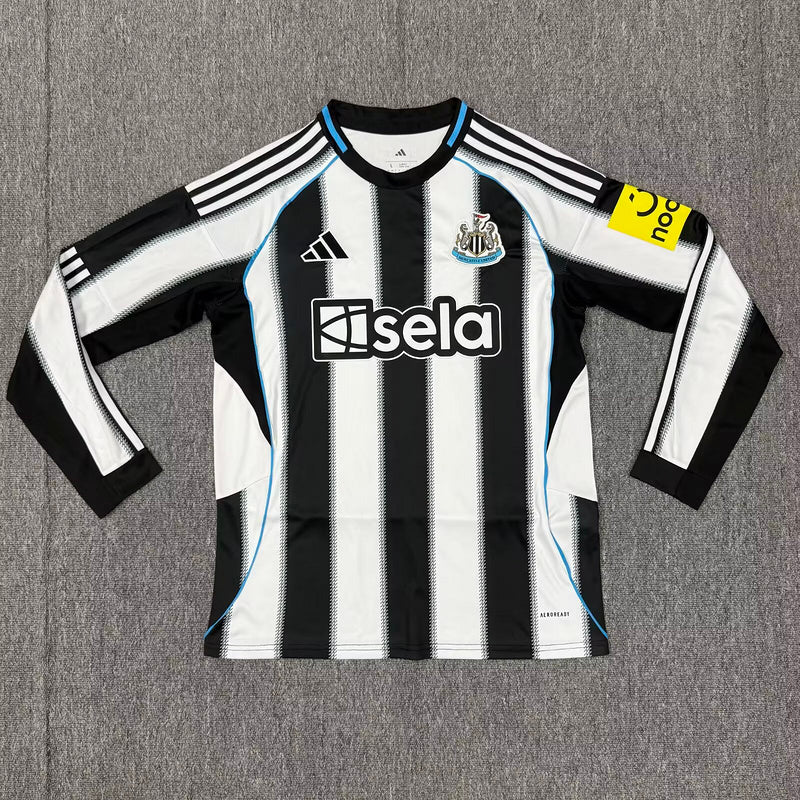 25-26 Newcastle United home long sleeve jersey