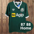 87-88 Palmeiras home green retro jersey