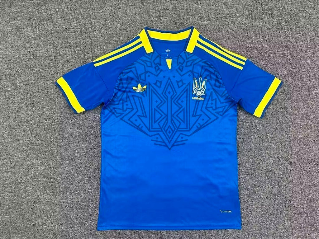 Ukraine 2026 World Cup Away soccer jersey size S-4XL