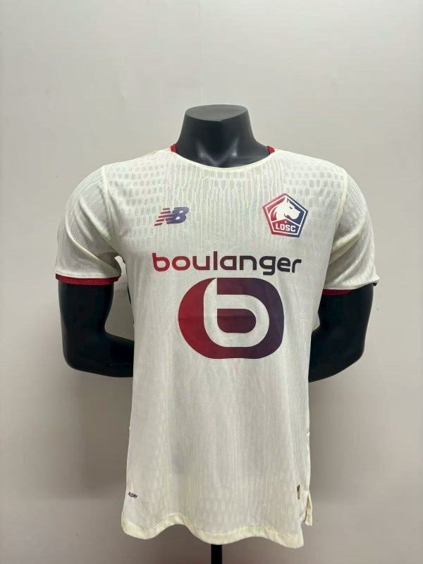 25-26 Lille OSC Away Player Version soccer jersey size S-2XL