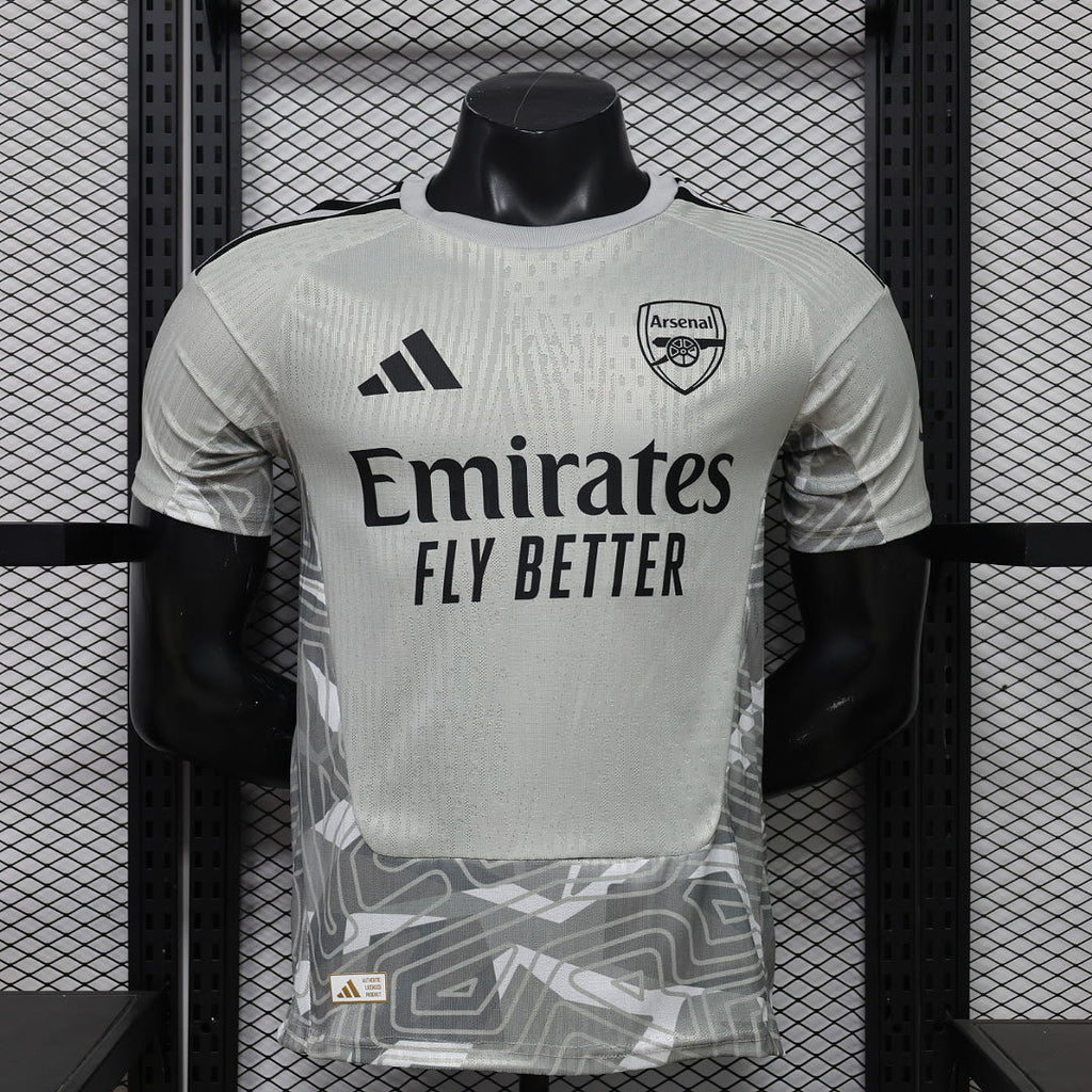 Arsenal 2026/27 Gray Goalkeeper Jersey Player Version S-2XL