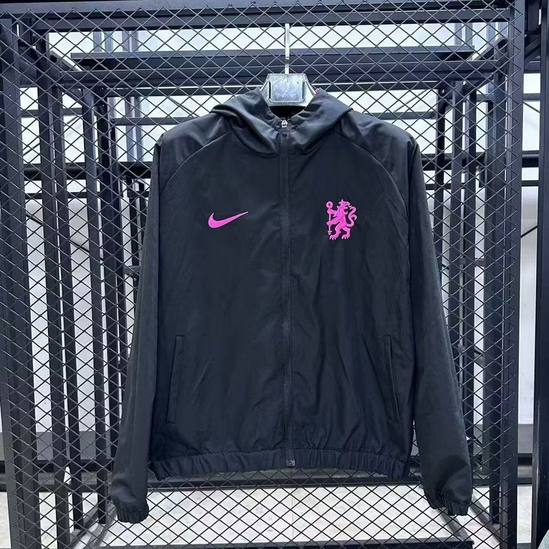 25-26 Chelsea black windbreaker