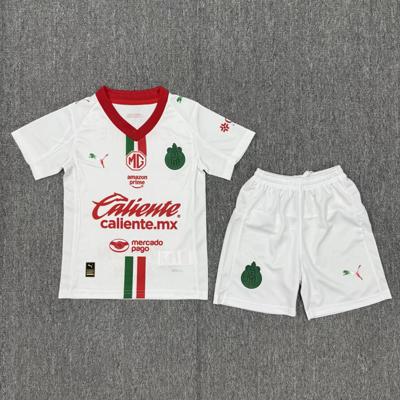 25-26 Chivas Away Kid kit