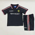 98-99 Manchester United away retro kid kit