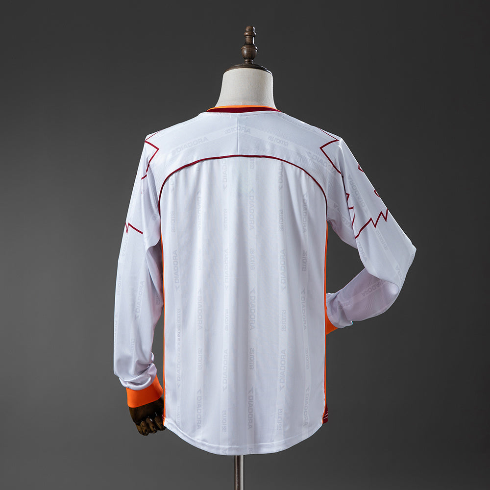 Roma 99/00 Away Long-Sleeve Retro Jersey S-XXL