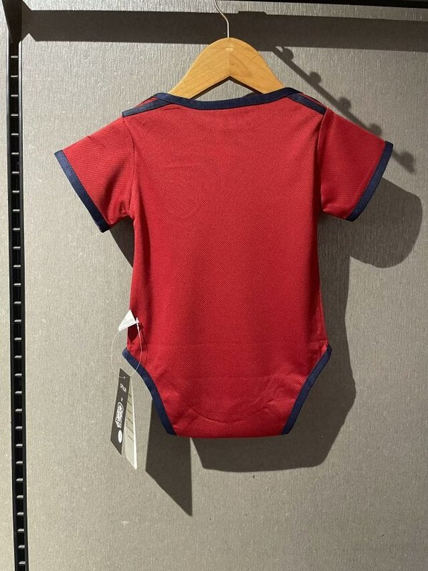 2024 Spain home baby jersey