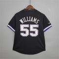 Mitchellness Kings No. 55 White Chocolate Williams Retro Mesh Short Sleeve