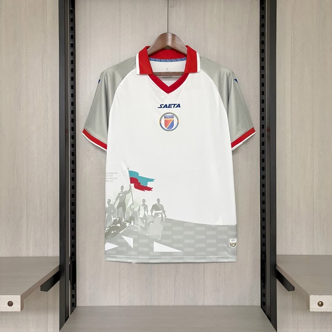 The Republic of Haiti 2026 World Cup Away Jersey S-4XL