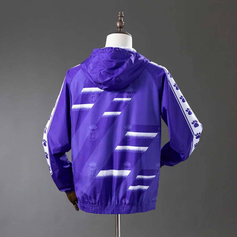 Real Madrid 2025/26 Purple Windbreaker