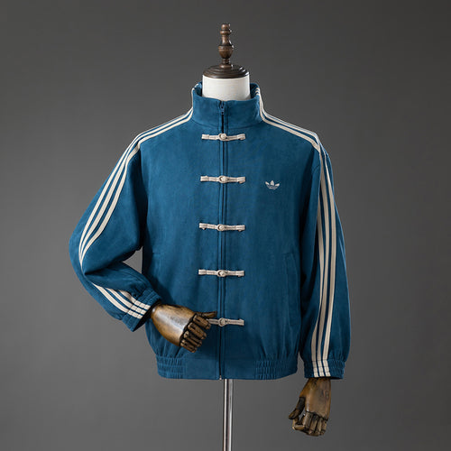 (Chinese New Year) Tang-style jacket - Cowboy Blue S-XL