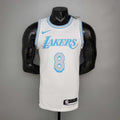 New Lakers Bryant #8 Crew Neck Retro Limited Edition White