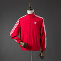 Three stripes red Windbreaker S-XXL
