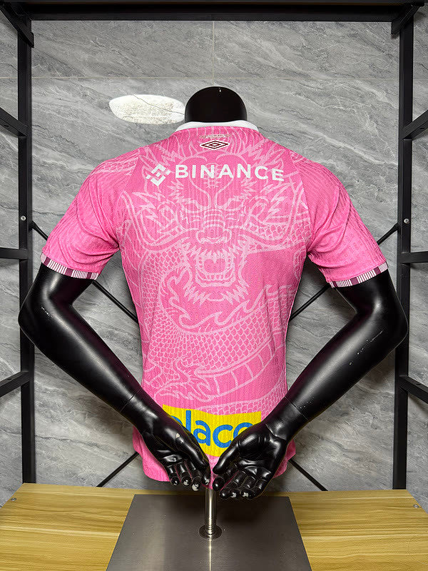 25-26 Santos special version pink dragon soccer jersey