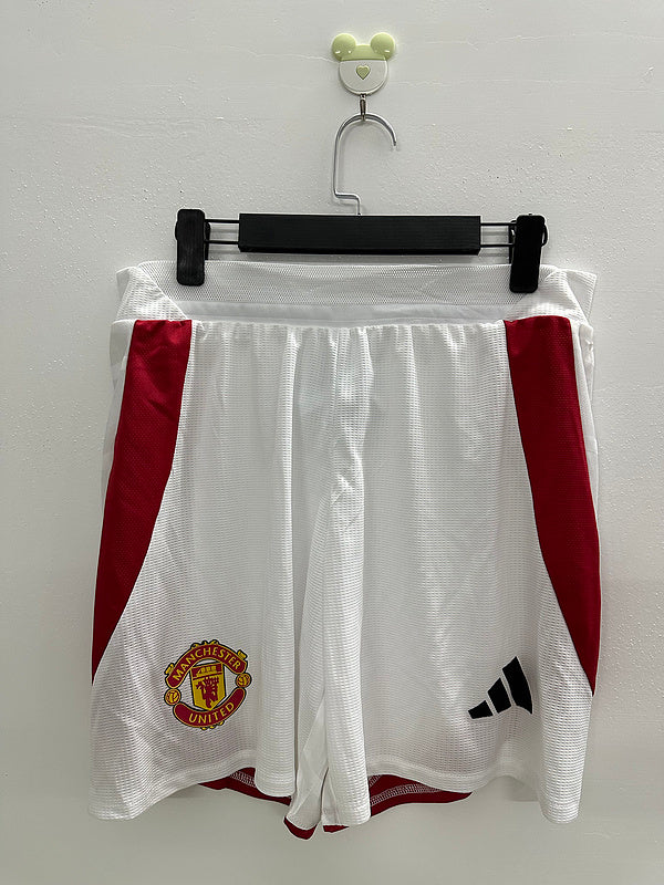 Pantalon Corto de Futbol #24-25 Manchester United home player version shorts — Zhang199