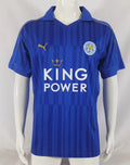 Retro Leicester City 2016/17 Home Soccer Jersey Size S-2XL