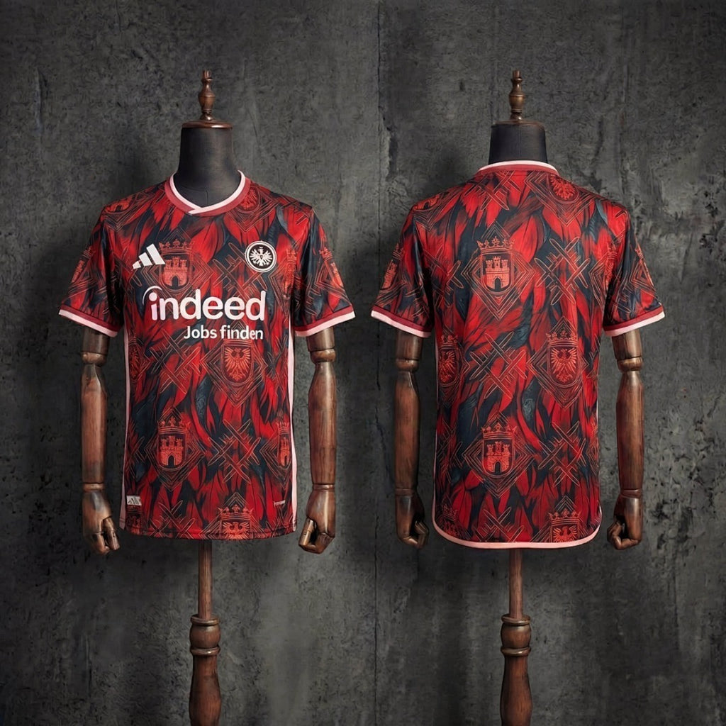 Eintracht Frankfurt 2025/26 Red Special Version Jersey S-XXL