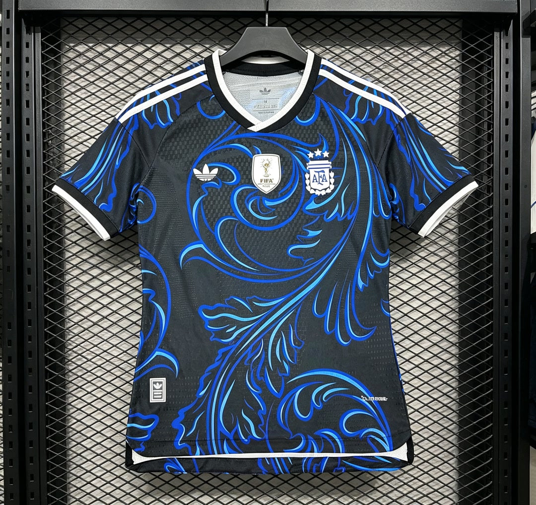 Woman Argentina 2026 World Cup Away Player Version soccer jersey size S-2XL
