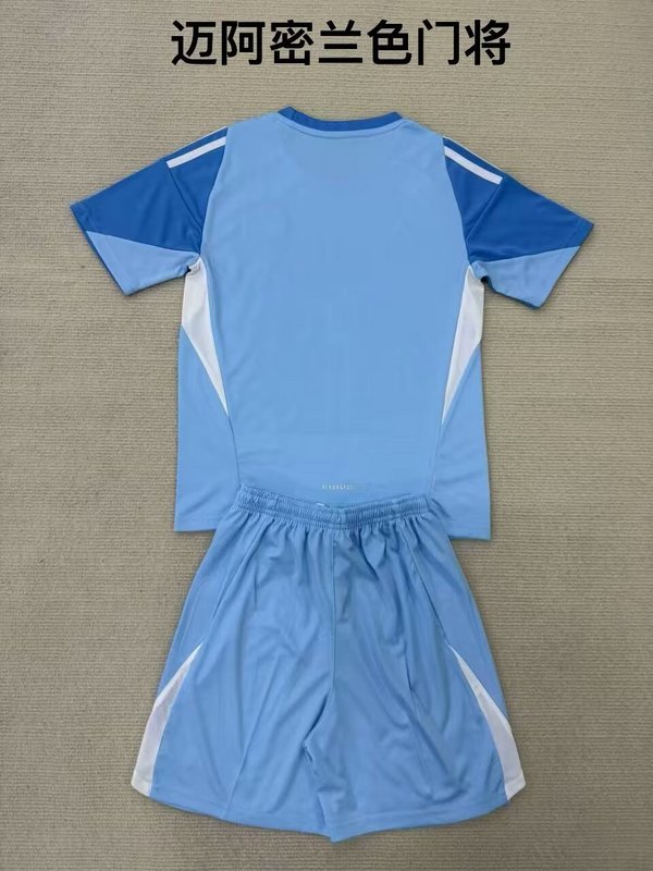 25-26 Miami blue goalkeeper kid kit