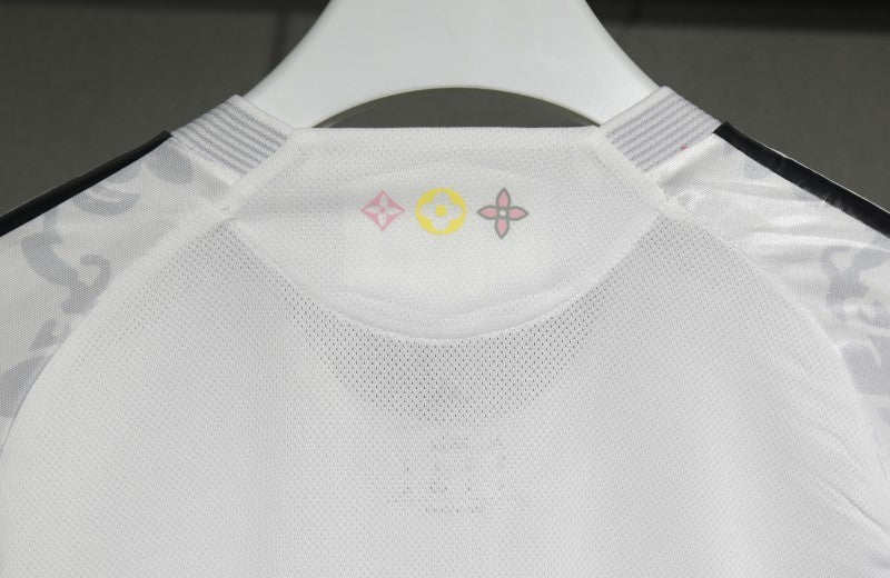 25-26 Real Madrid White and Silver Special Jersey
