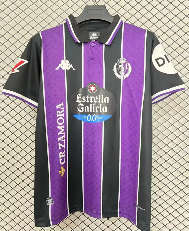 25-26 Real Valladolid away soccer jersey