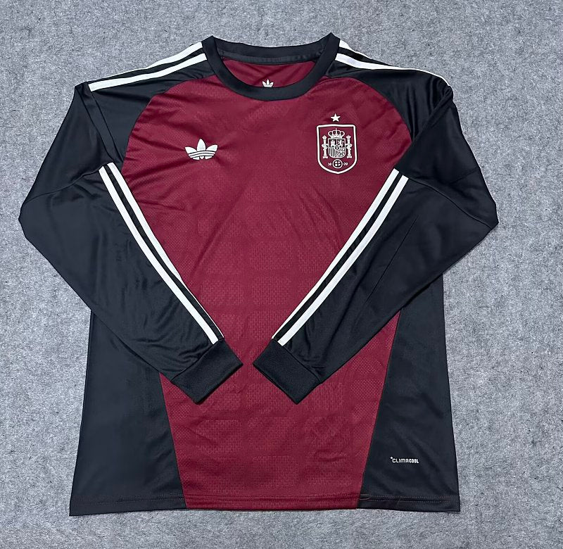 2026 Spain goalkeeper Long Sleeve S-4XL — Jsonwang 26/27