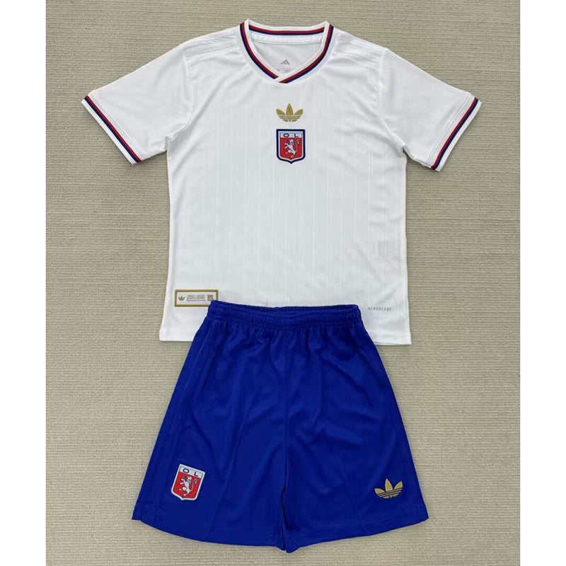 25-26 Lyon White Commemorative Edition Kids Kit