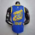 Tram version DURANT#35 Golden State Warriors blue