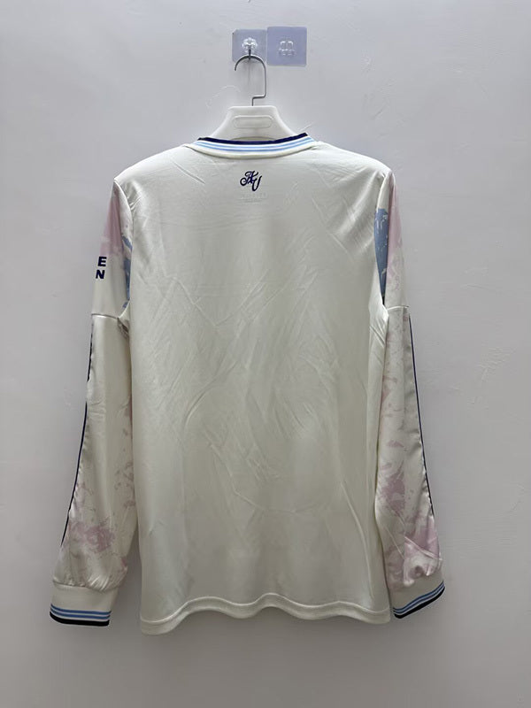 Aston Villa 2025/26 Third Away Long Sleeve Soccer jersey